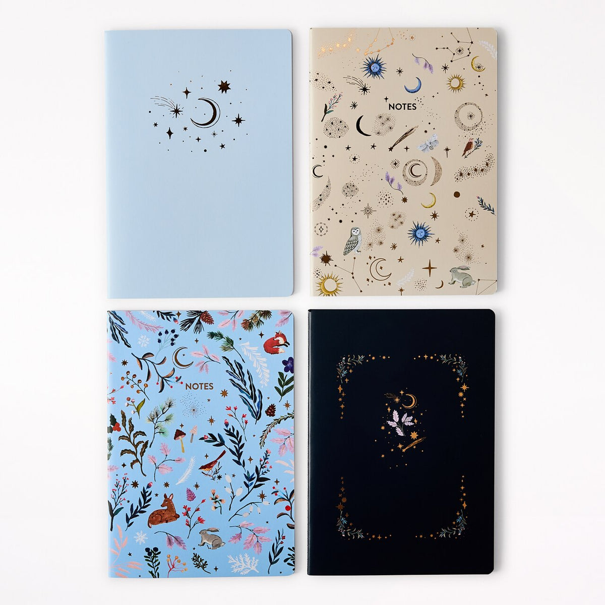 Softcover Set of 4, Celestial - image 1