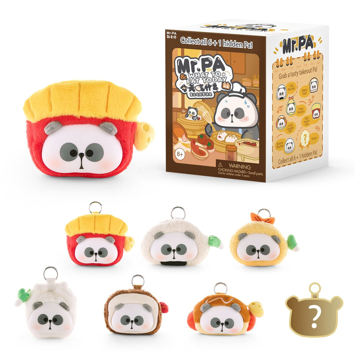 Mr. PA What To Eat Today Collectible Blind Box Coin Purse - image 1