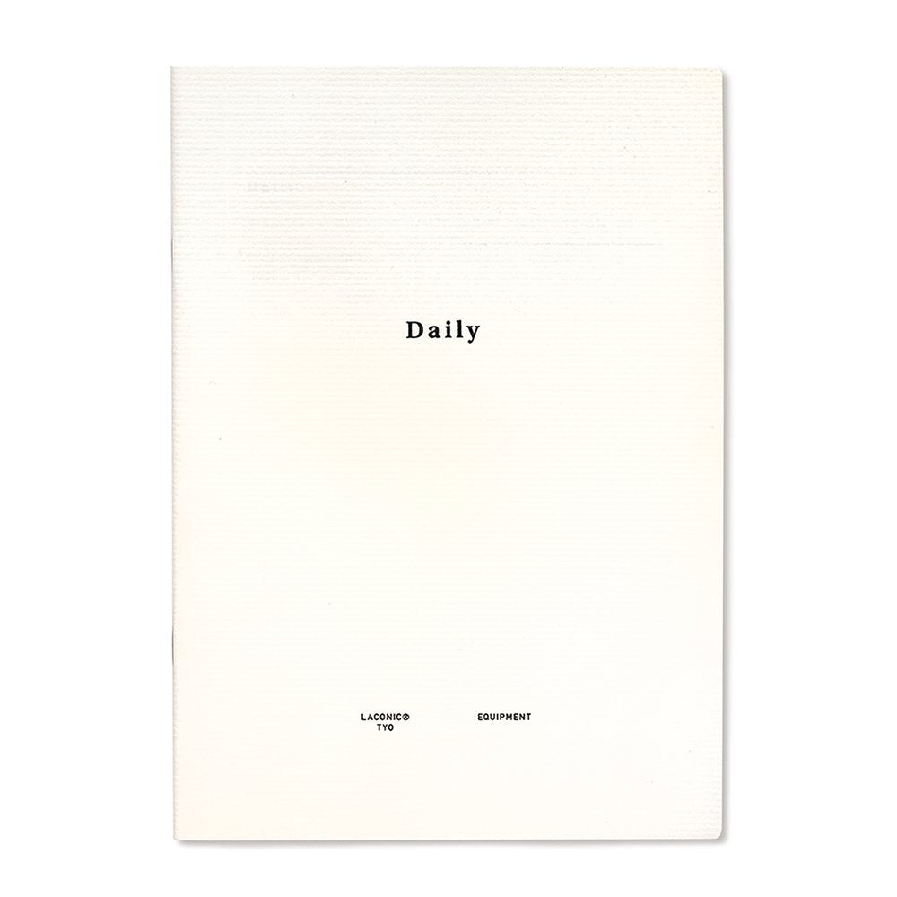 Laconic Daily Style Notebook White - image 1
