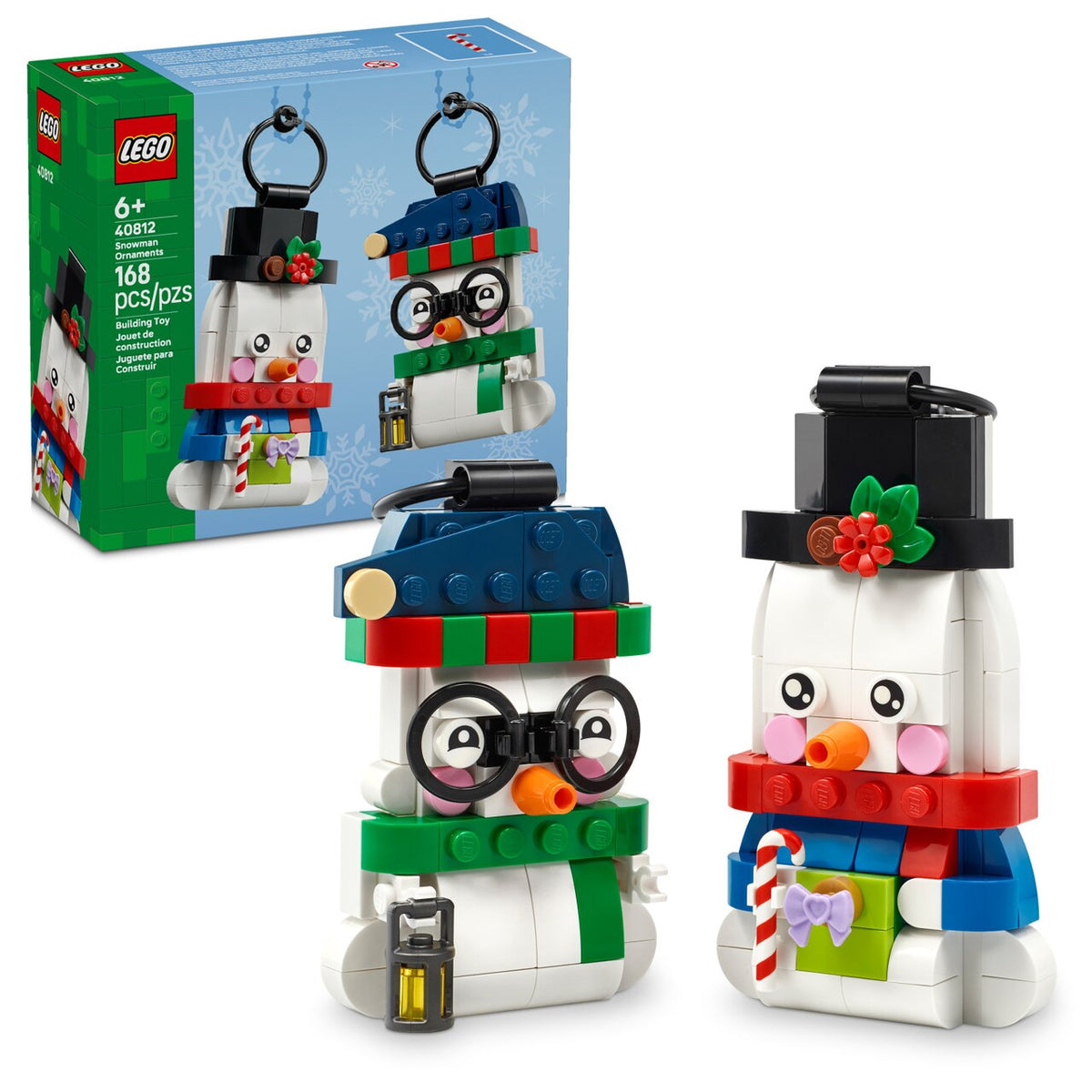 LEGO® Snowman Ornaments - 40812 - image 1